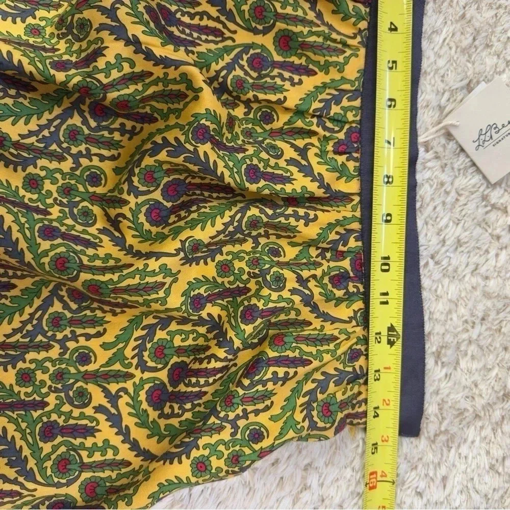L.L bean Womens Silk Skirt size 4